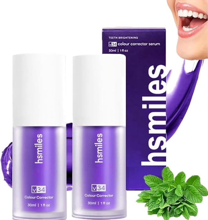 🦷✨Brighten Your Smile Instantly! 💜💫