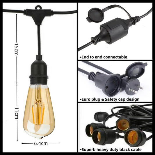 Outdoor String Lights - DoorAndSteps E Commerce 