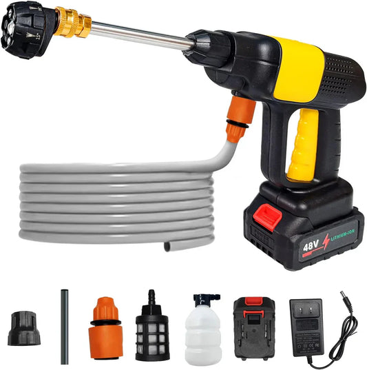 Power Clean Pro™ Cordless Cleaning Gun – Double Battery, Maximum Power! - DoorAndSteps E Commerce 