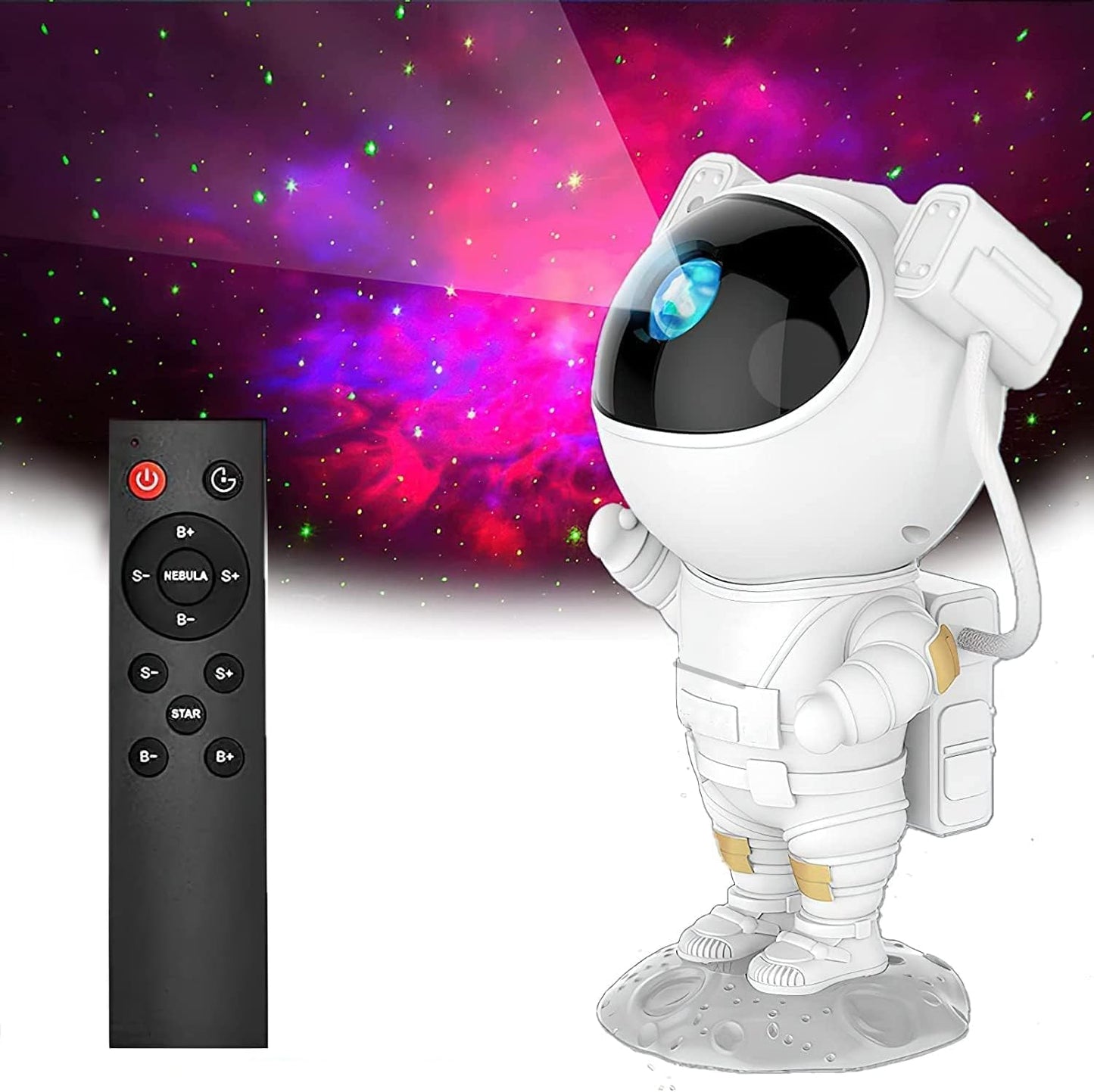 Astronaut Projector Night Light with Timer - DoorAndSteps E Commerce 