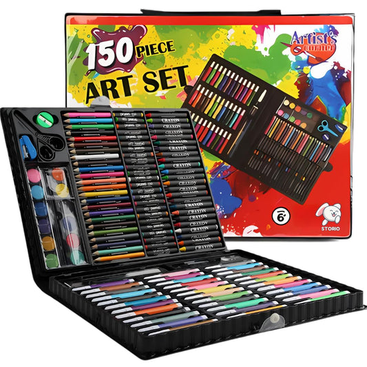 Kids Art Drawing Crayon 150 Color Set - DoorAndSteps E Commerce 