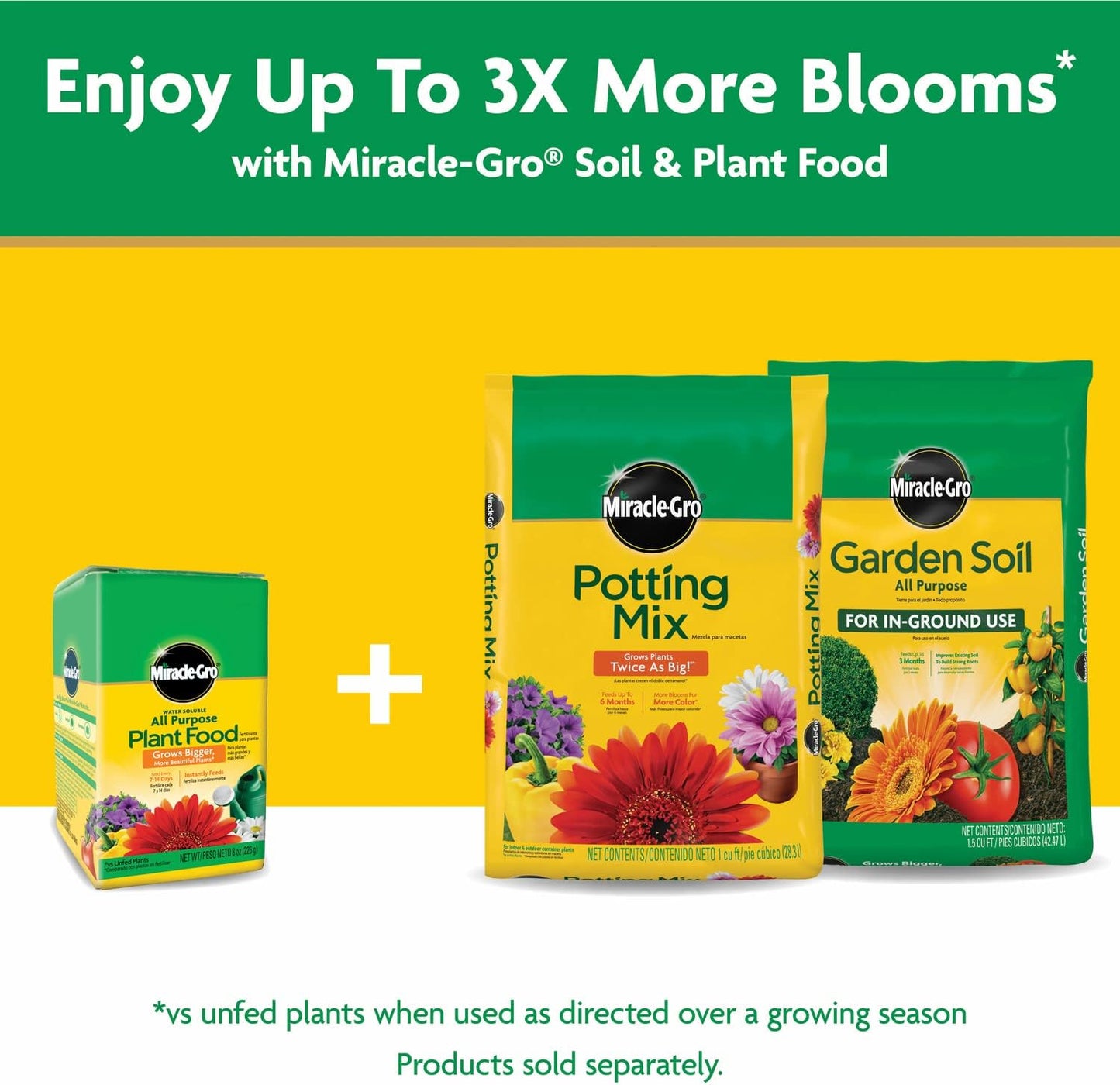 🌿 Miracle-Gro Water Soluble All Purpose Plant Food – 8 oz (226g) - DoorAndSteps E Commerce 