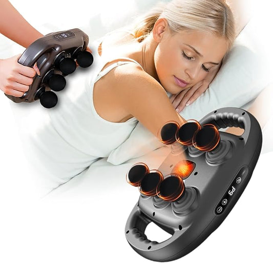 🔋 Rechargeable 6-Head Facial Gun – Spa Treatment at Home