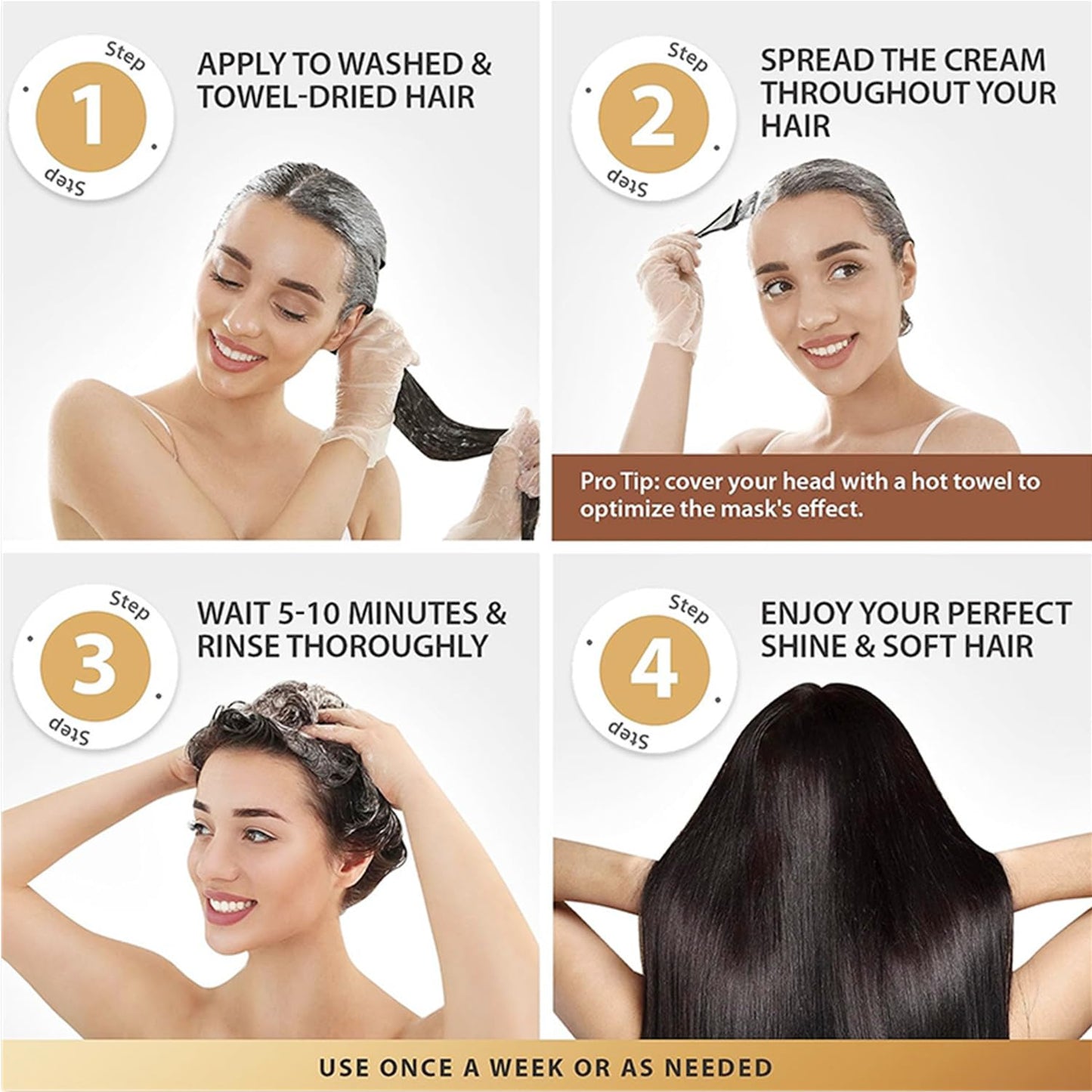 💆‍♀️✨ Karseell Collagen Hair Mask – Deep Conditioning Treatment with Coconut Oil & Keratin 🌴💜