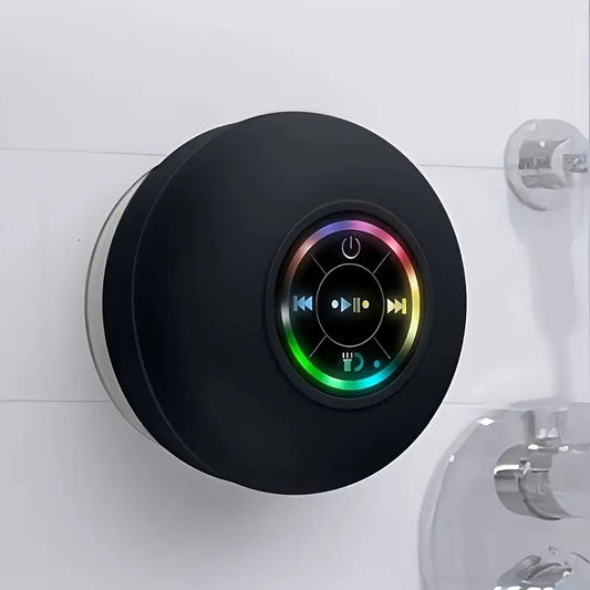 🎵 Mini LED Bathroom Speaker – Splash-Proof Sound, Big Vibes! - DoorAndSteps E Commerce 