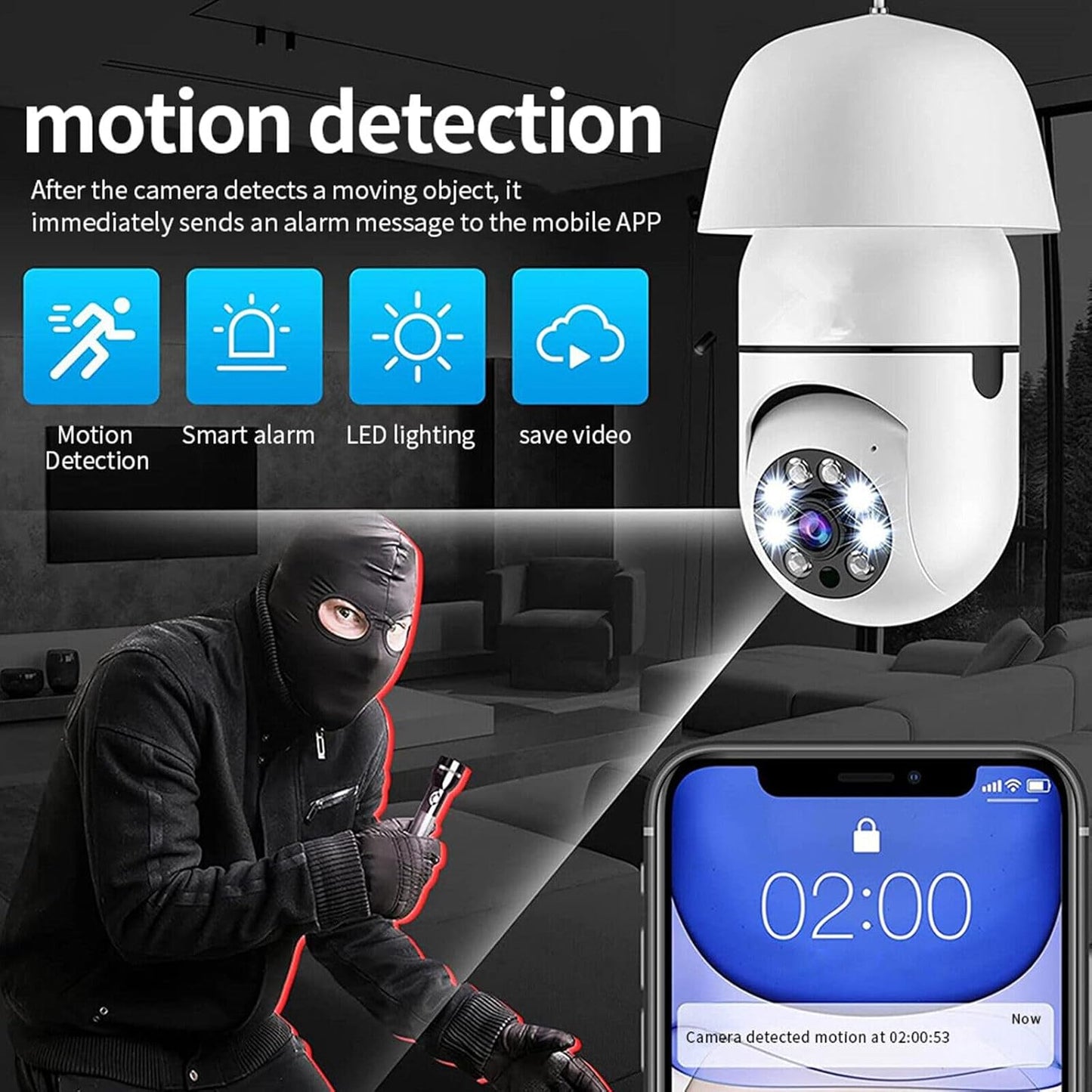 360 WiFi Panorama Camera - DoorAndSteps E Commerce 