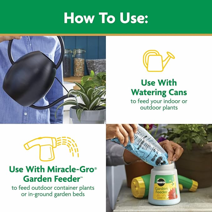 🌿 Miracle-Gro Water Soluble All Purpose Plant Food – 8 oz (226g) - DoorAndSteps E Commerce 