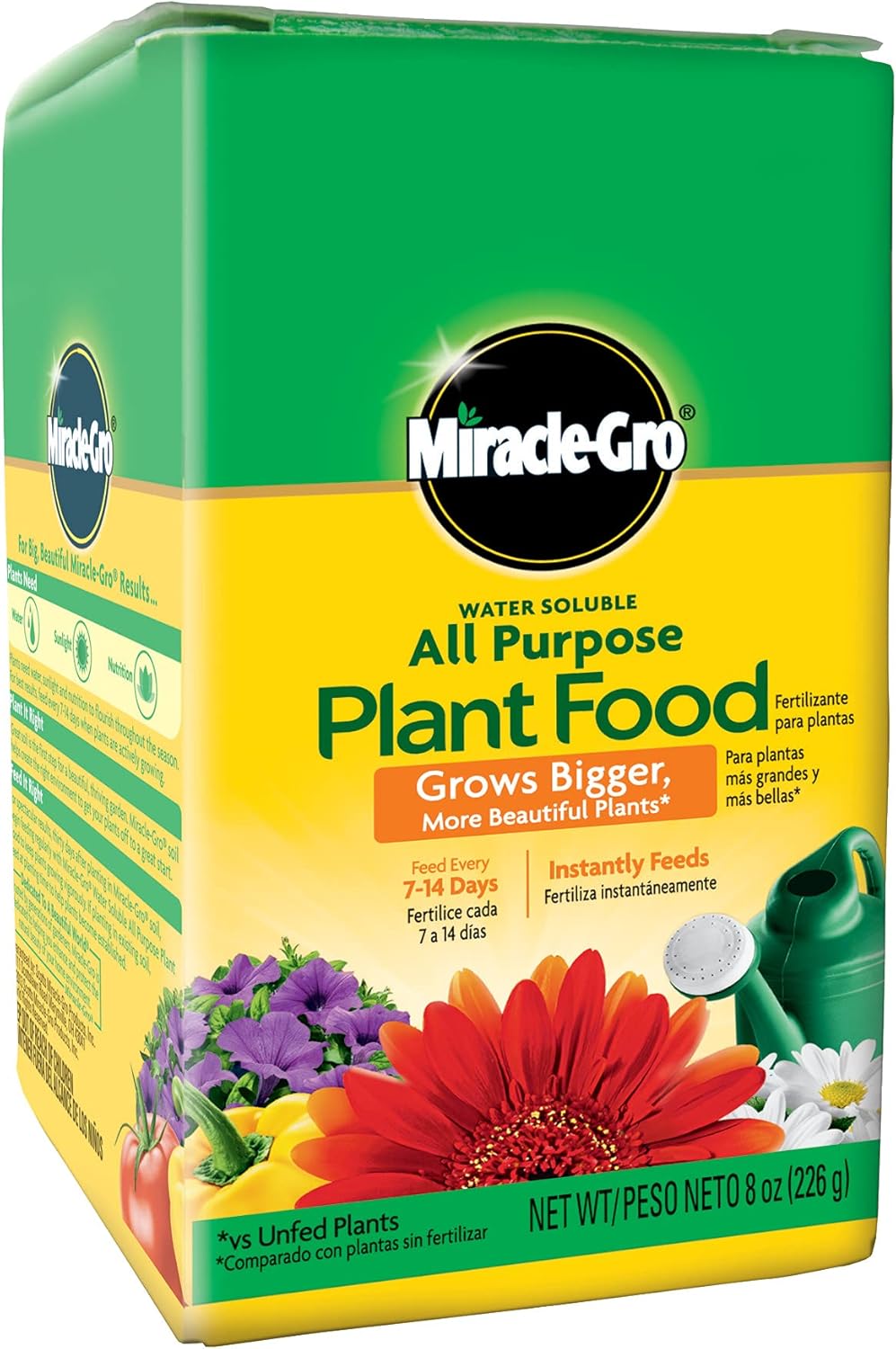 🌿 Miracle-Gro Water Soluble All Purpose Plant Food – 8 oz (226g) - DoorAndSteps E Commerce 