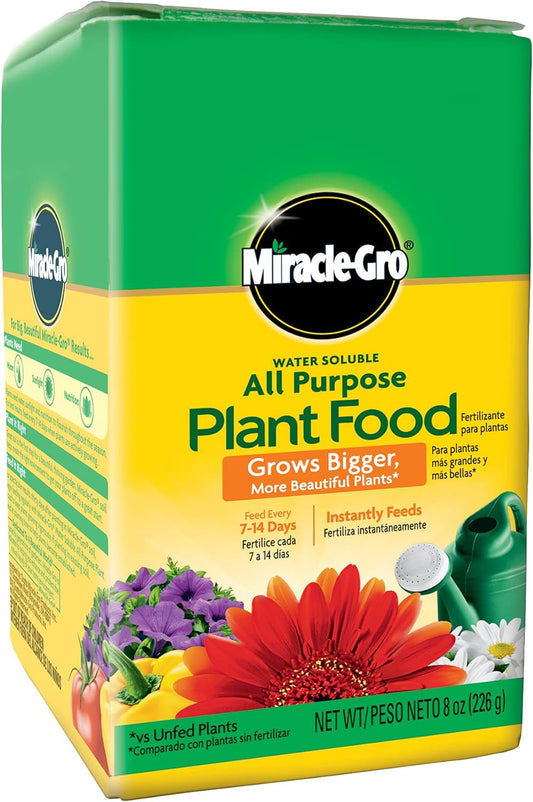 🌿 Miracle-Gro Water Soluble All Purpose Plant Food – 8 oz (226g) - DoorAndSteps E Commerce 
