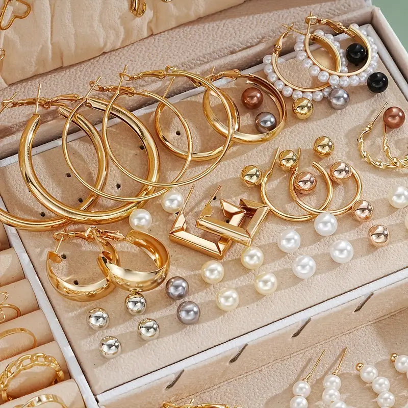 💎✨ 86-Piece Premium Jewelry Set for Women & Girls – Necklaces, Earrings, Rings & More! 👑💫 - DoorAndSteps E Commerce 