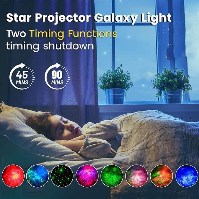 Astronaut Projector Night Light with Timer - DoorAndSteps E Commerce 