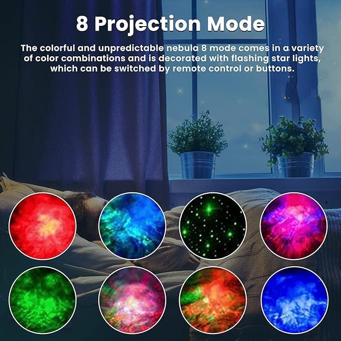 Astronaut Projector Night Light with Timer - DoorAndSteps E Commerce 