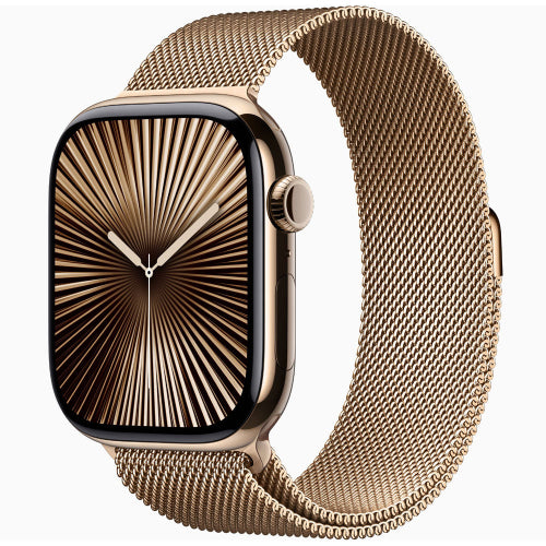 🕒 Apple Pro Series 10 Watch – 46mm Silver Aluminum with Denim Sport Band ⌚💙 - DoorAndSteps E Commerce 