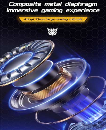 🔊🐝 BumbleBee Transformers Wireless Earbuds