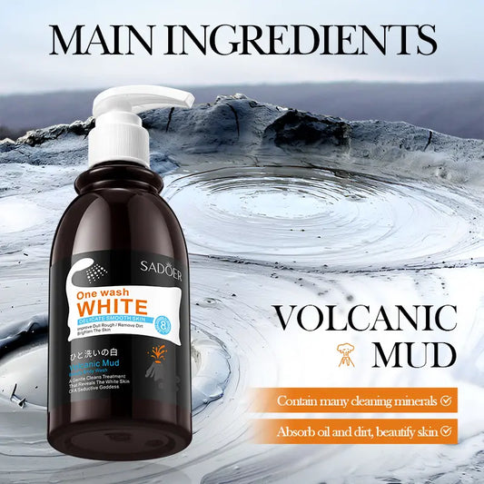 SADOER gently cleanses dirt moisturizes whitening shower gel