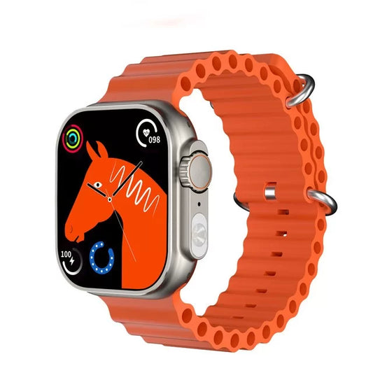 T10 ULTRA MAX SMART WATCH, With 2 Stylish Straps and 1 Display Watches