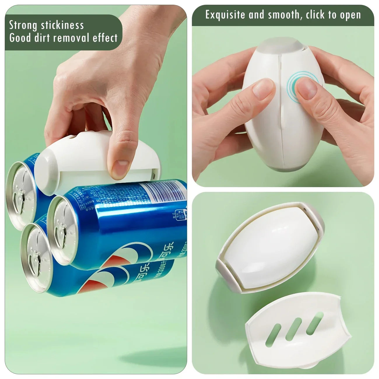 ✨ High-Quality Manual Lint Roller – Your Go-To Pet Hair & Dust Remover! - DoorAndSteps E Commerce 