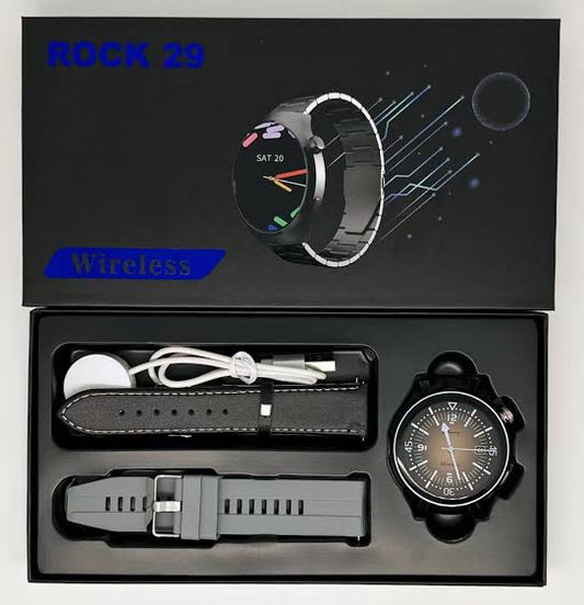 rock 29 round watch - DoorAndSteps E Commerce 