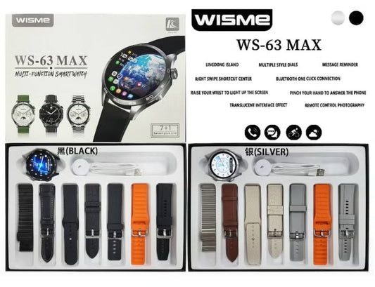 Wisme WS-63 Max Smartwatch AMOLED Display - DoorAndSteps E Commerce 