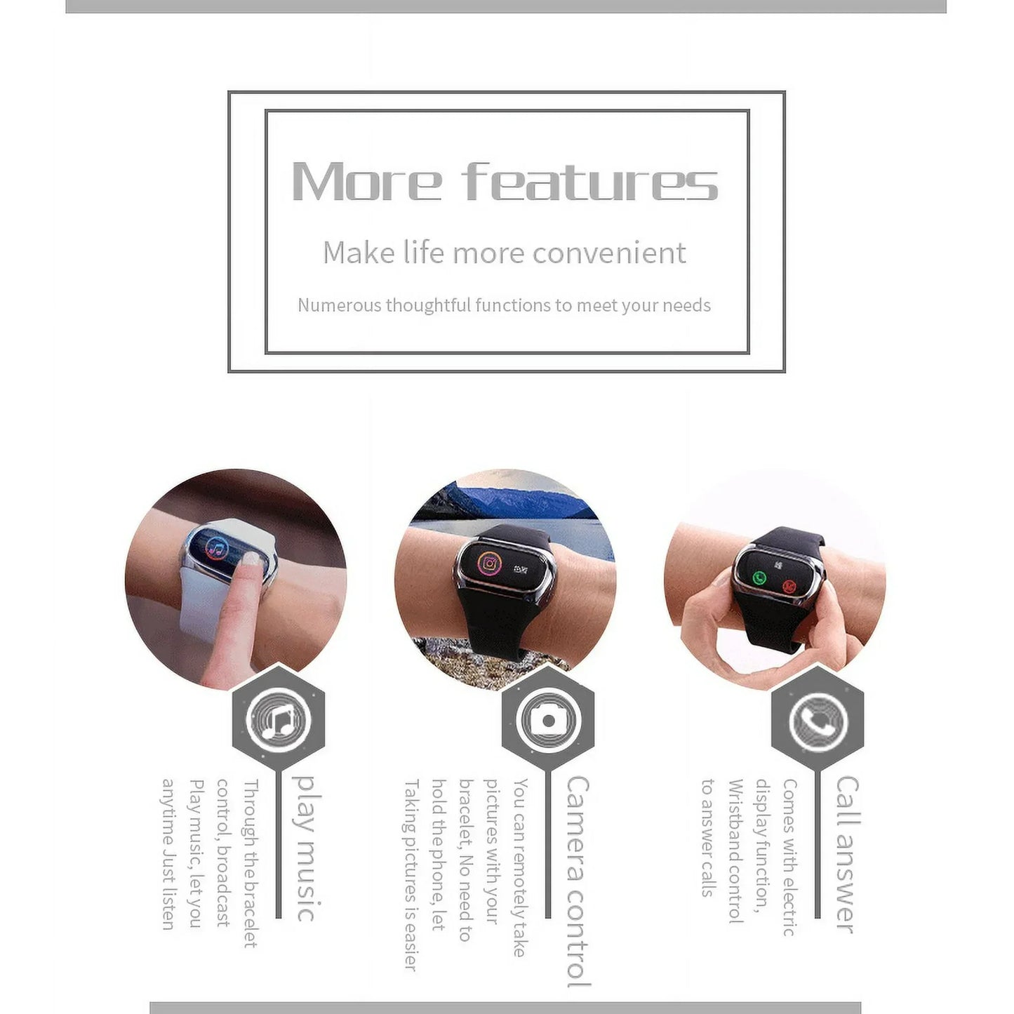 Aipower Wearbuds Smartwatch with Built-in Wireless Earbuds – All-in-One Fitness & Audio Solution - DoorAndSteps E Commerce 