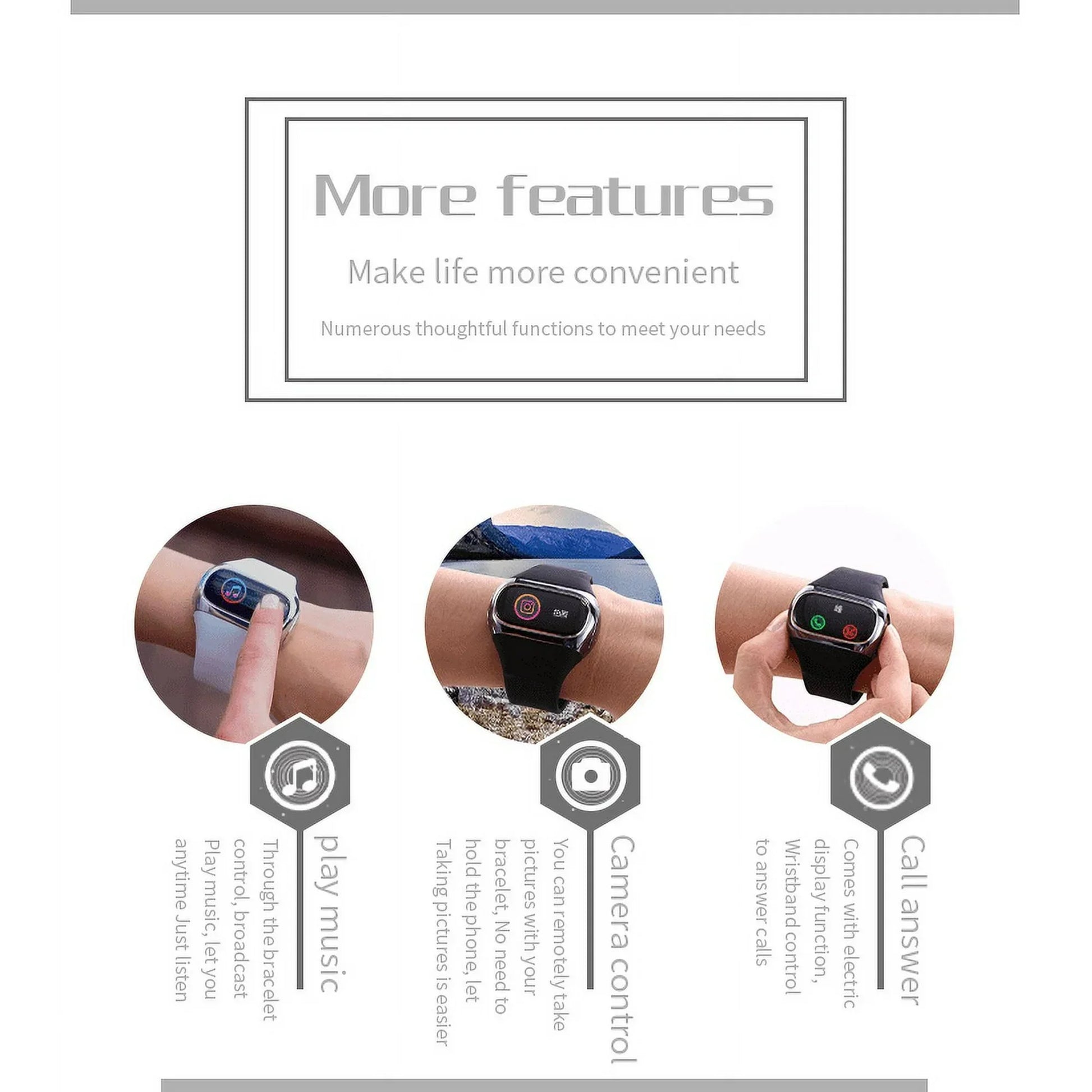 Aipower Wearbuds Smartwatch with Built-in Wireless Earbuds – All-in-One Fitness & Audio Solution - DoorAndSteps E Commerce 