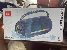 🔥J.B.L Boombox 360 Wireless Bluetooth Speaker - IPX6 Waterproof, 12-Hour Playtime, Deep Bass, Party Lights, Outdoor/Indoor Sound Beast - DoorAndSteps E Commerce 
