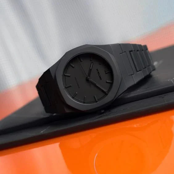Arabic Black Aura Watch – Sleek Elegance Meets Spiritual Precision - DoorAndSteps E Commerce 