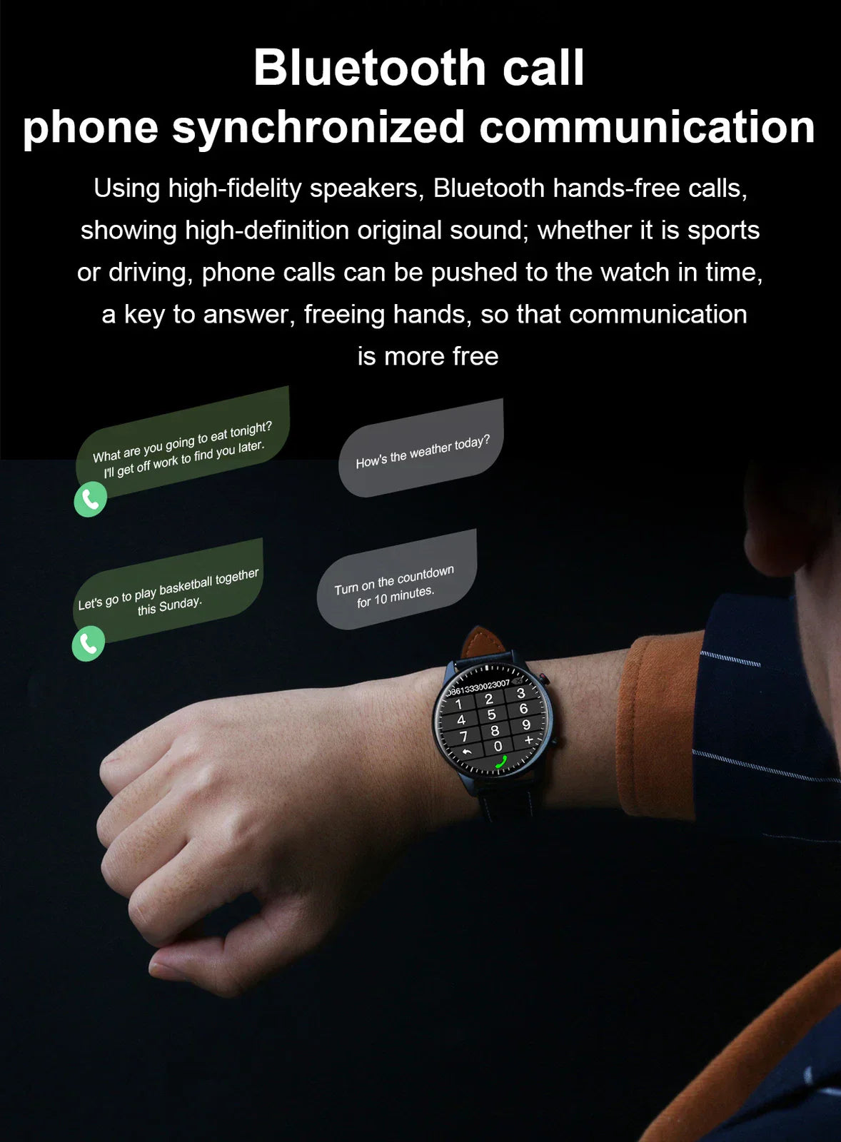 💼✨ Nodizz WT02 Smartwatch – Luxury Meets Innovation! - DoorAndSteps E Commerce 