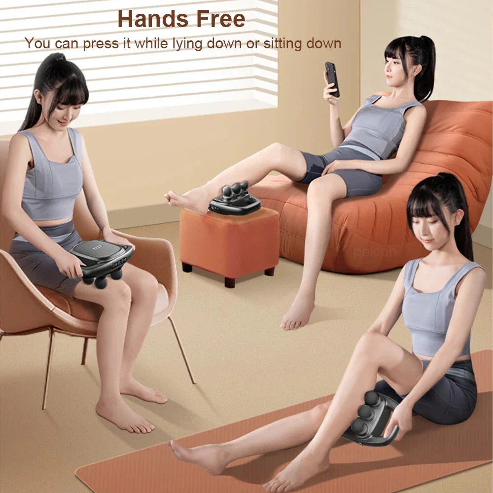 🔋 Rechargeable 6-Head Facial Gun – Spa Treatment at Home