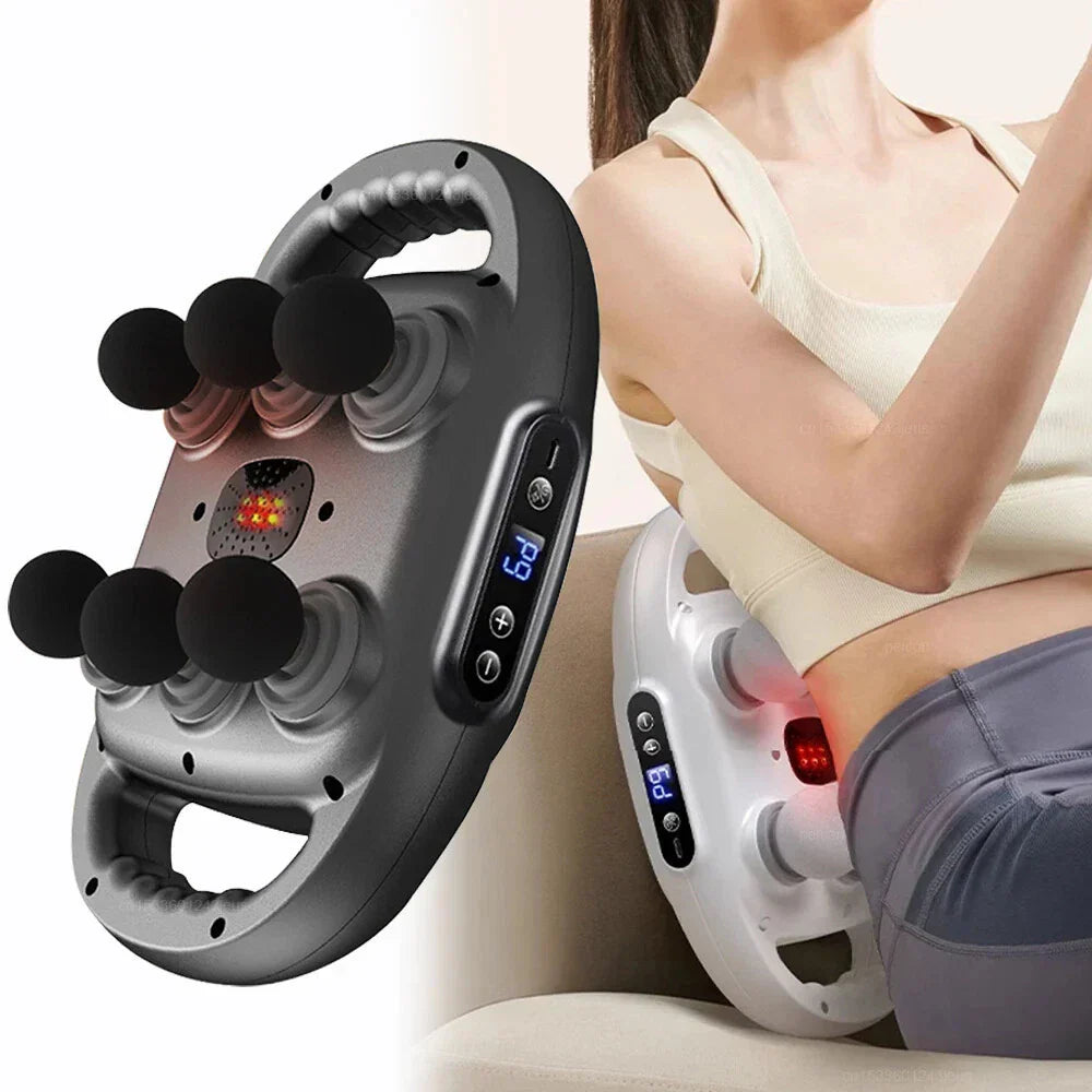 🔋 Rechargeable 6-Head Facial Gun – Spa Treatment at Home