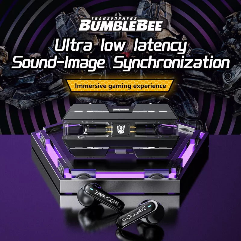 🔊🐝 BumbleBee Transformers Wireless Earbuds