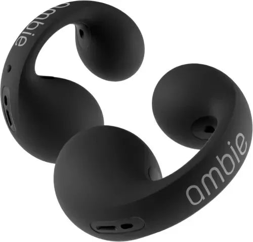 🎧 Ambie Earbud | Silicone Cover | ambie Sound Earcuff – Black & White 🖤🤍 - DoorAndSteps E Commerce 