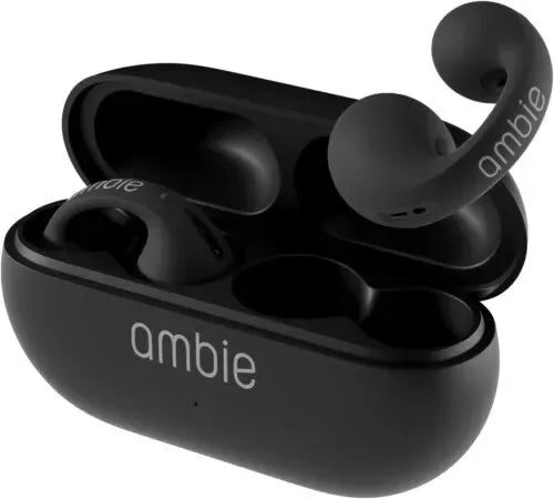 🎧 Ambie Earbud | Silicone Cover | ambie Sound Earcuff – Black & White 🖤🤍 - DoorAndSteps E Commerce 