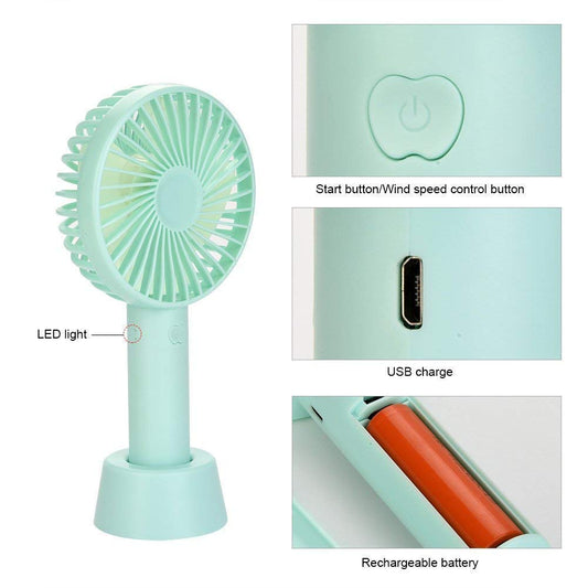 Padom Handheld Mini Fan - DoorAndSteps E Commerce 